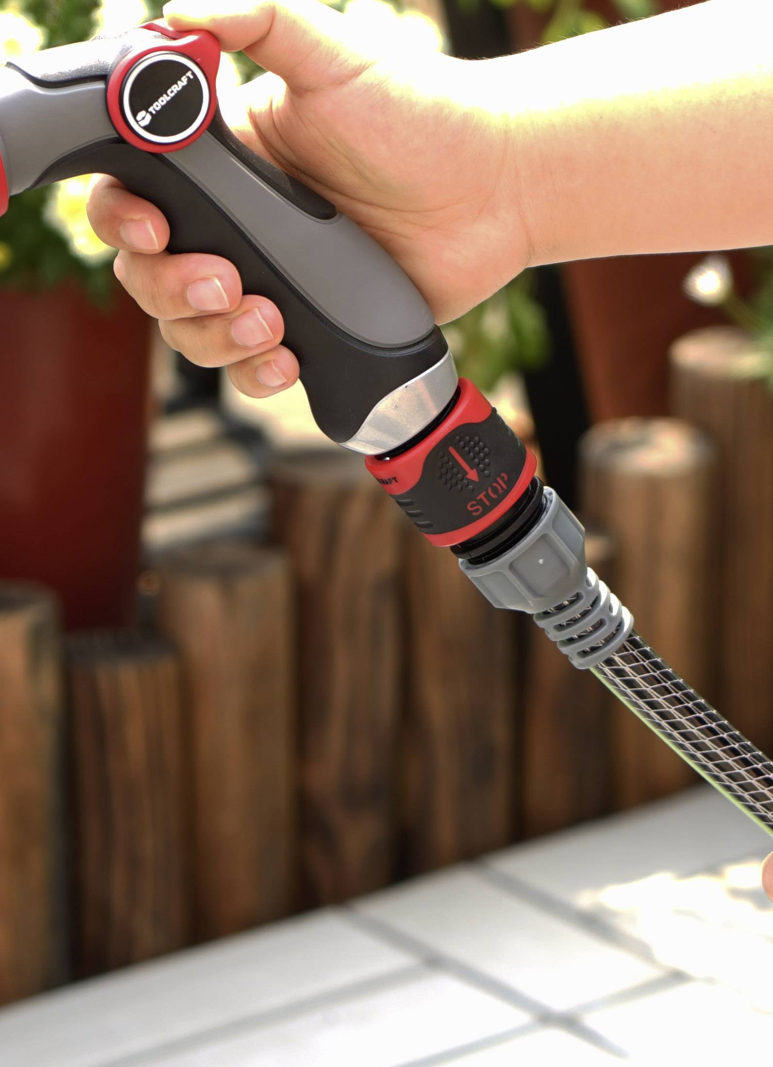 TOOLCRAFT 1561118 Kunststoff Schlauchanschluss 13mm (1/2") Ø Wasserstop