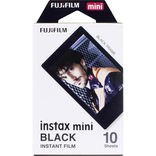 Fujifilm Instax Mini Black Frame Film instantané