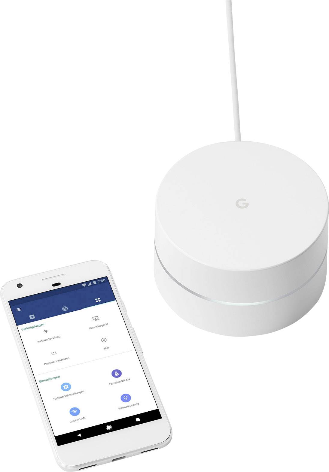 Google Wifi einzeln WLAN Router 2.4GHz, 5GHz