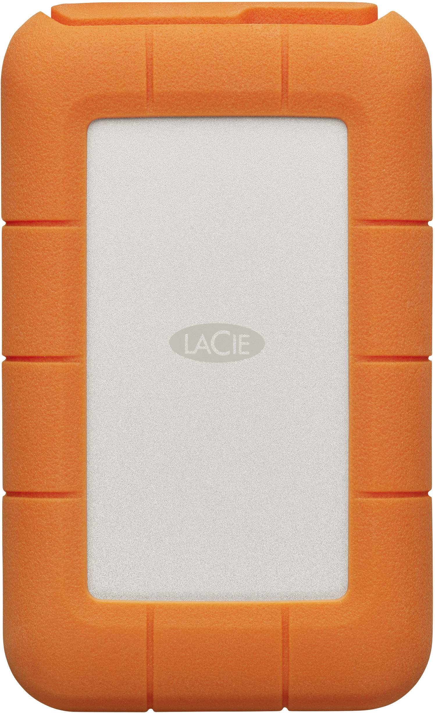 LaCie Rugged Thunderbolt 5TB Externe Festplatte 6.35cm (2.5 Zoll) USB-C™, Thunderbolt Silber, Orange STFS5000800