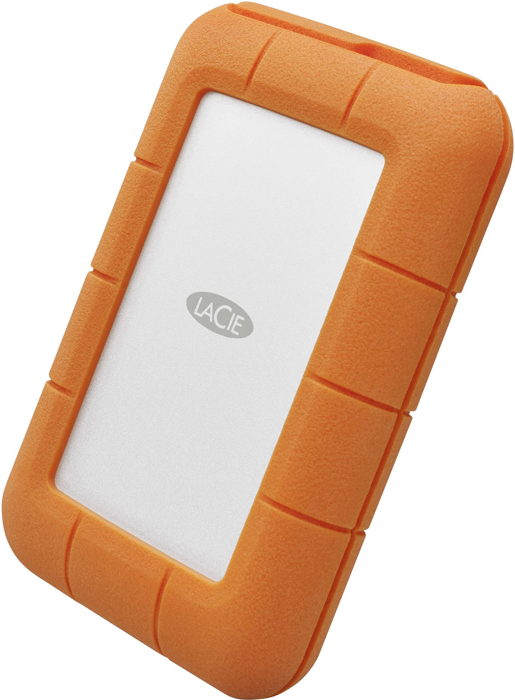 LaCie Rugged Thunderbolt 5TB Externe Festplatte 6.35cm (2.5 Zoll) USB-C™, Thunderbolt Silber, Orange STFS5000800