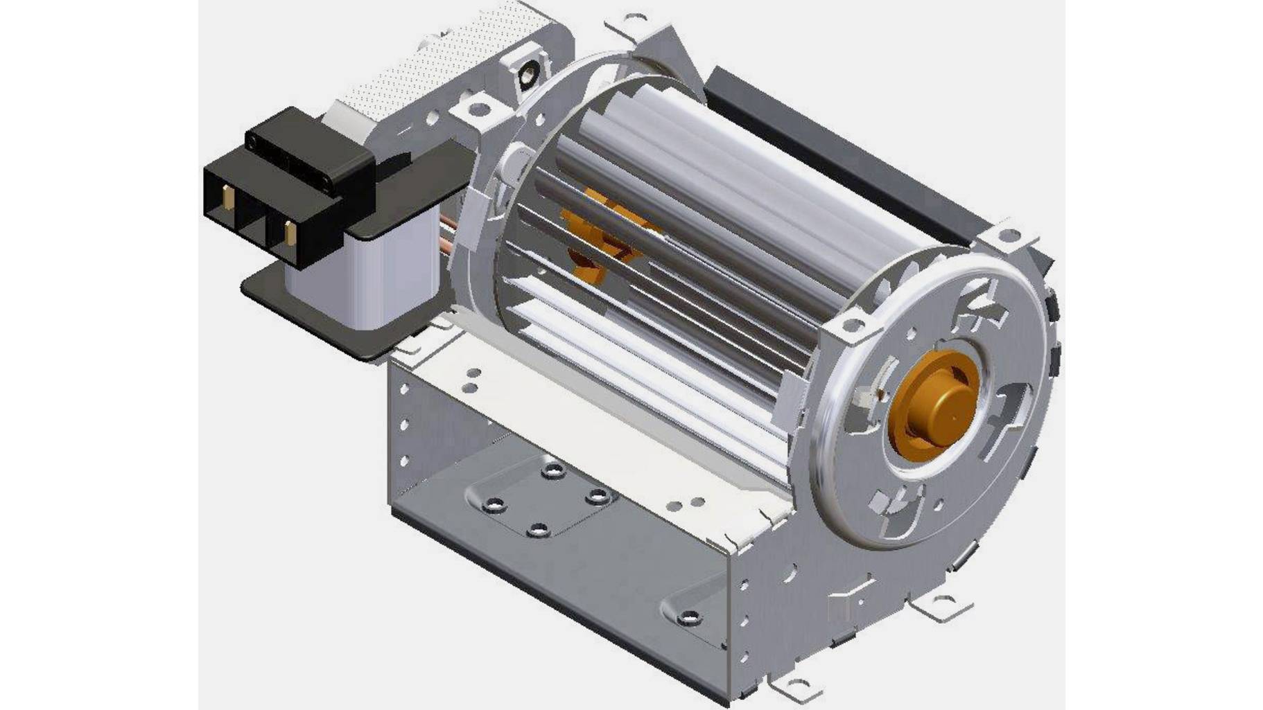 Trial TAS09B-003-00 Querstromlüfter Motor links 230 V/AC, A016