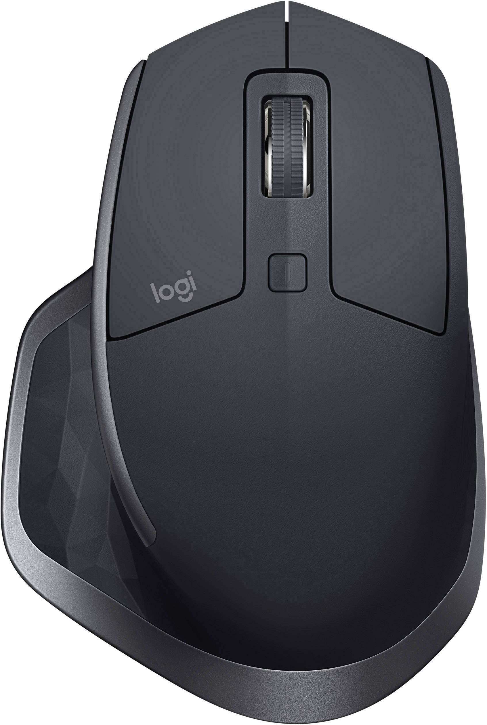 Logitech MX Master 2S Maus Bluetooth® Laser Graphite 6 Tasten 4000 dpi Wiederaufladbar, Ergonomisch