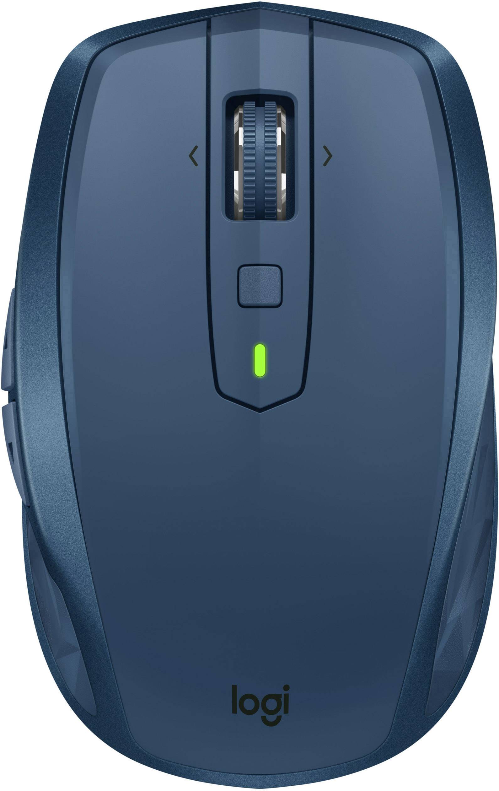 Logitech MX Anywhere 2S Bluetooth® Maus Laser Wiederaufladbar Mitternachtsblau
