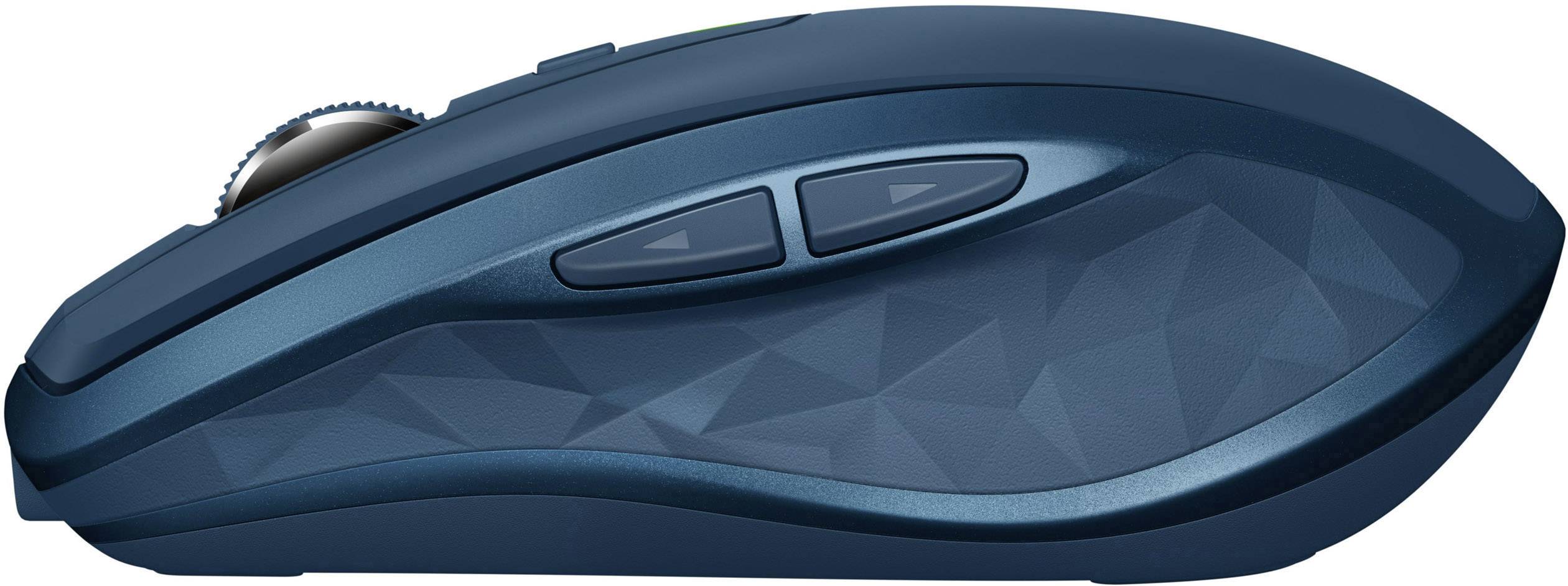 Logitech MX Anywhere 2S Bluetooth® Maus Laser Wiederaufladbar Mitternachtsblau