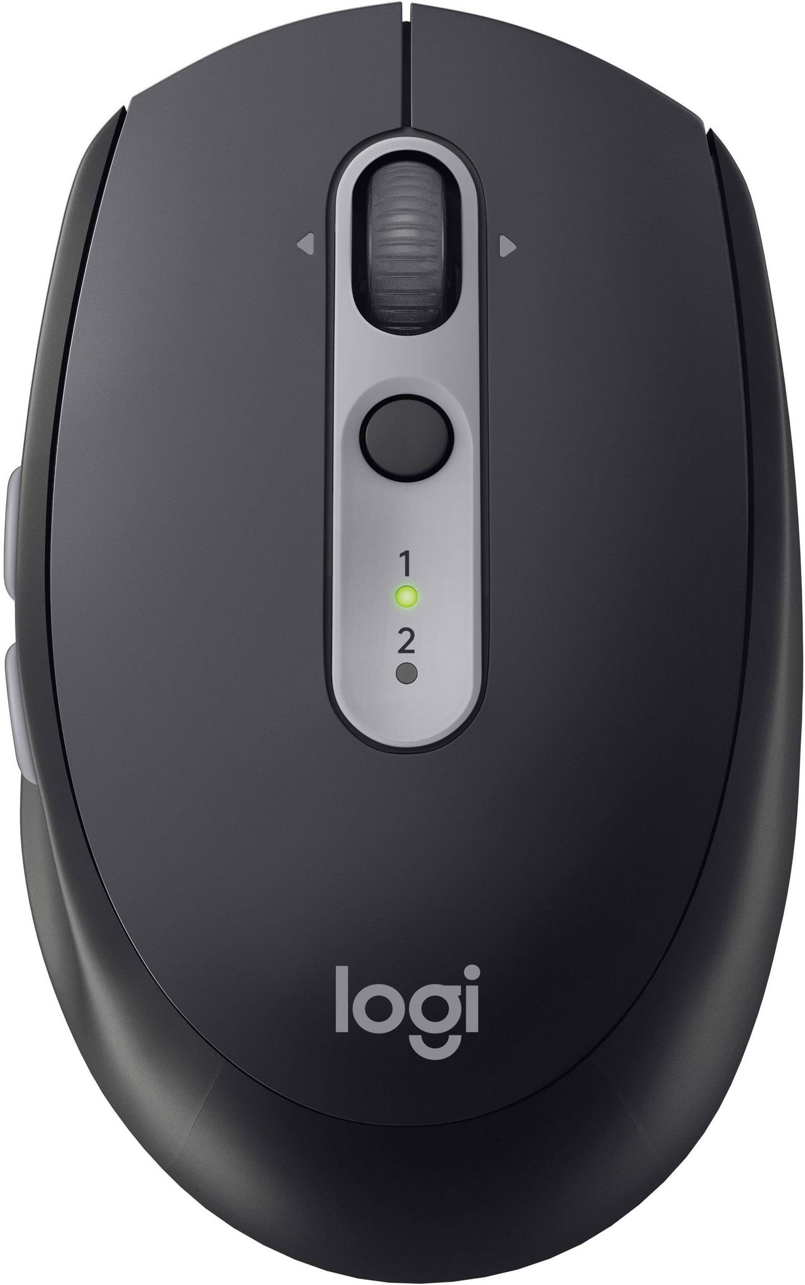 Logitech M590 Silent Maus Bluetooth®, Funk Optisch Graphite 7 Tasten 1000 dpi Geräuscharme Tasten