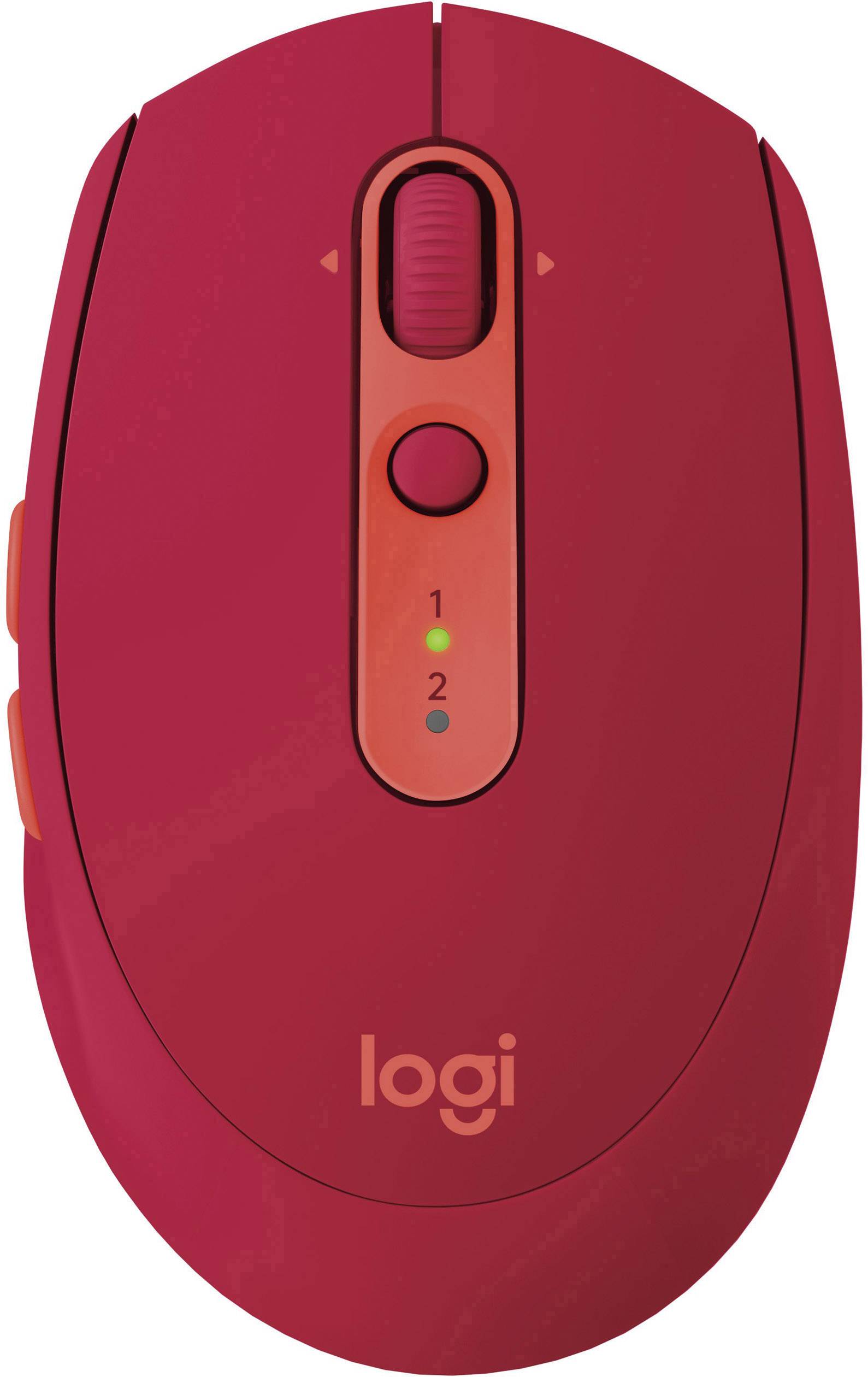 Logitech M590 Silent Maus Bluetooth®, Funk Optisch Ruby 7 Tasten 1000 dpi Geräuscharme Tasten