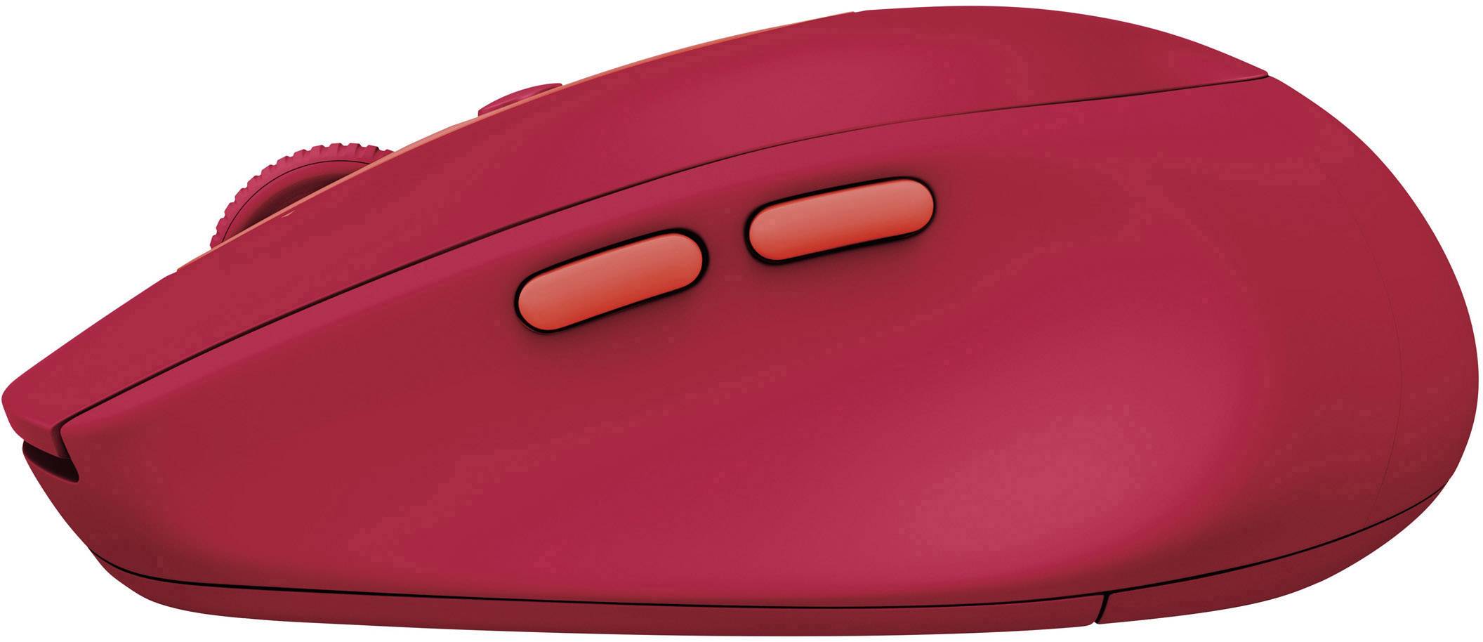 Logitech M590 Silent Kabellose Maus Bluetooth®, Funk Optisch Ruby 7 Tasten 1000 dpi Geräuscharme Tasten