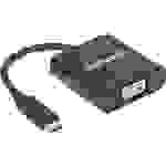 Manhattan 151771 USB / VGA Adapter [1x USB 3.2 Gen 2 Stecker C (USB 3.1) - 1x VGA-Buchse] Schwarz Farbcodiert, Flexibel