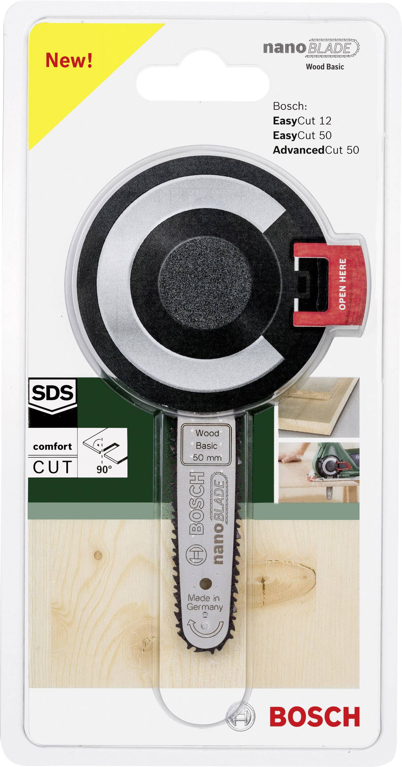 Bosch Home and Garden EasyCut 12 Akku-Multisäge mit Zubehör, inkl. Akku, inkl. Ladegerät, inkl. Koffer 12V 2Ah