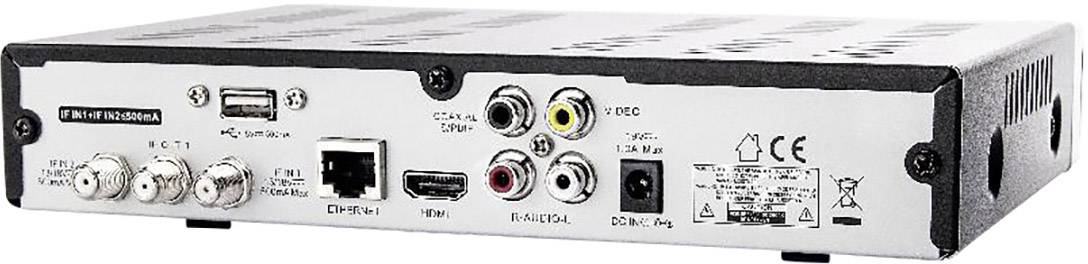 fuba ODS 400 HD-SAT-Receiver Aufnahmefunktion, Unicable 2-fähig, LAN-fähig, Front-USB, Ethernet-Anschluss, Kartenleser