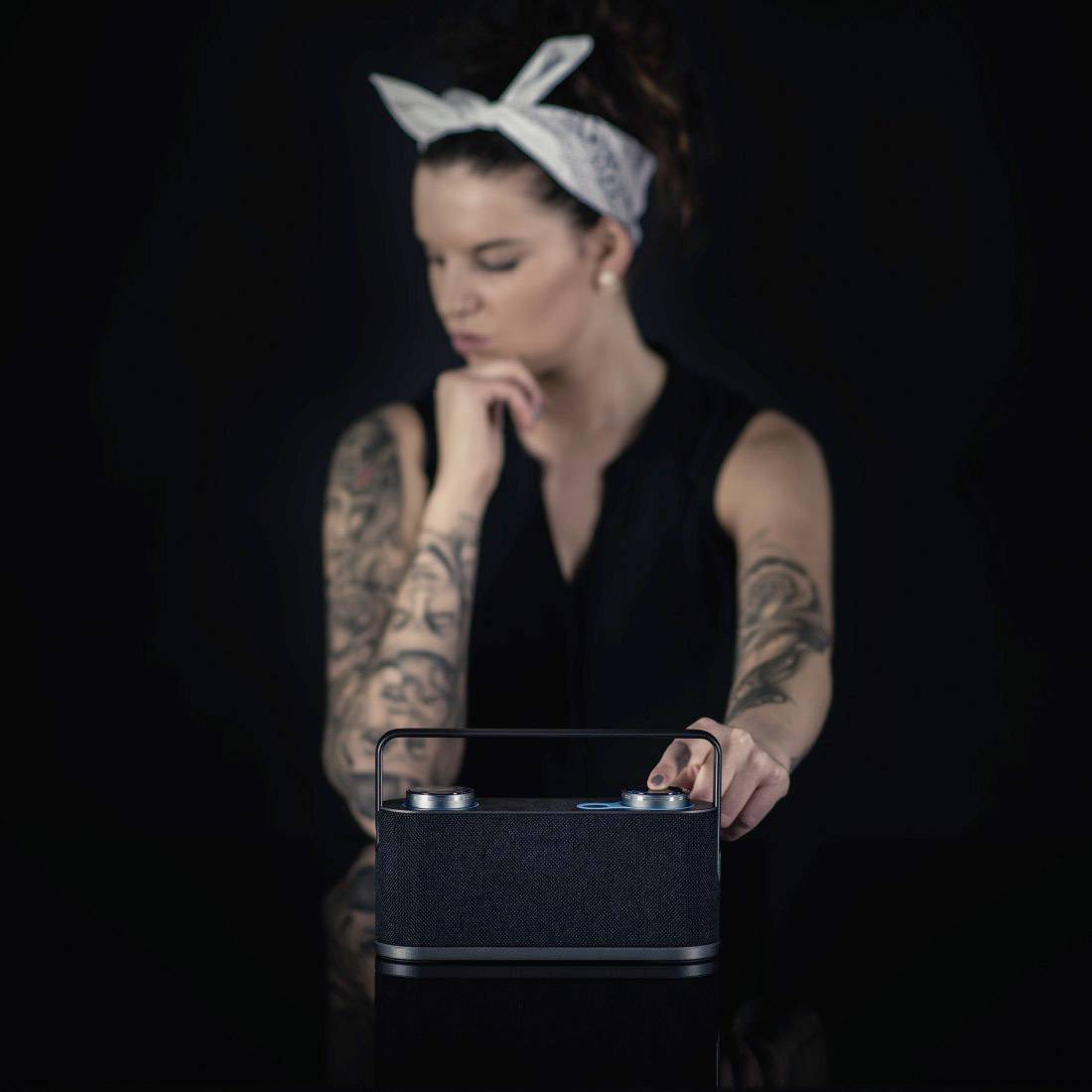 Hama Soundchest Bluetooth® Lautsprecher AUX, Freisprechfunktion, NFC Schwarz