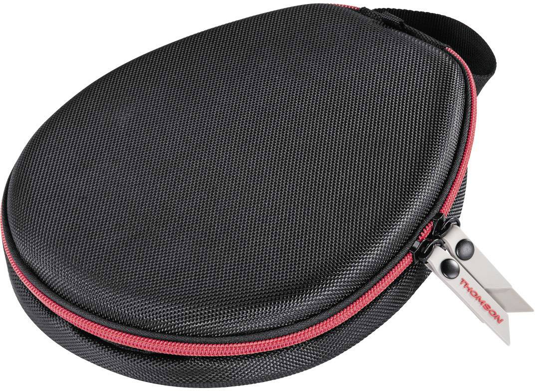 Thomson EARA516 Kopfhörer Tasche Passend für (Kopfhörer):On-Ear-Kopfhörer, Over-Ear-Kopfhörer  Schwarz, Rot