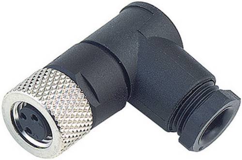 Binder 99-3378-00-04 Sensor-/Aktor-Steckverbinder, unkonfektioniert M8 Buchse, gewinkelt Polzahl Se