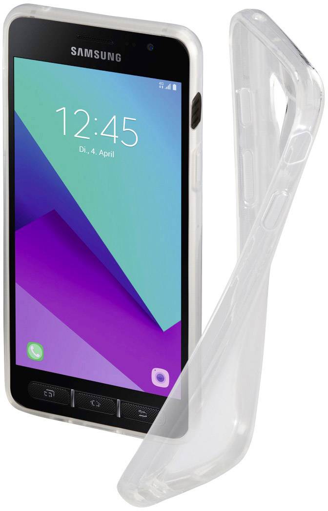 Hama Crystal Backcover Samsung XCover 4, Xcover 4s Transparent