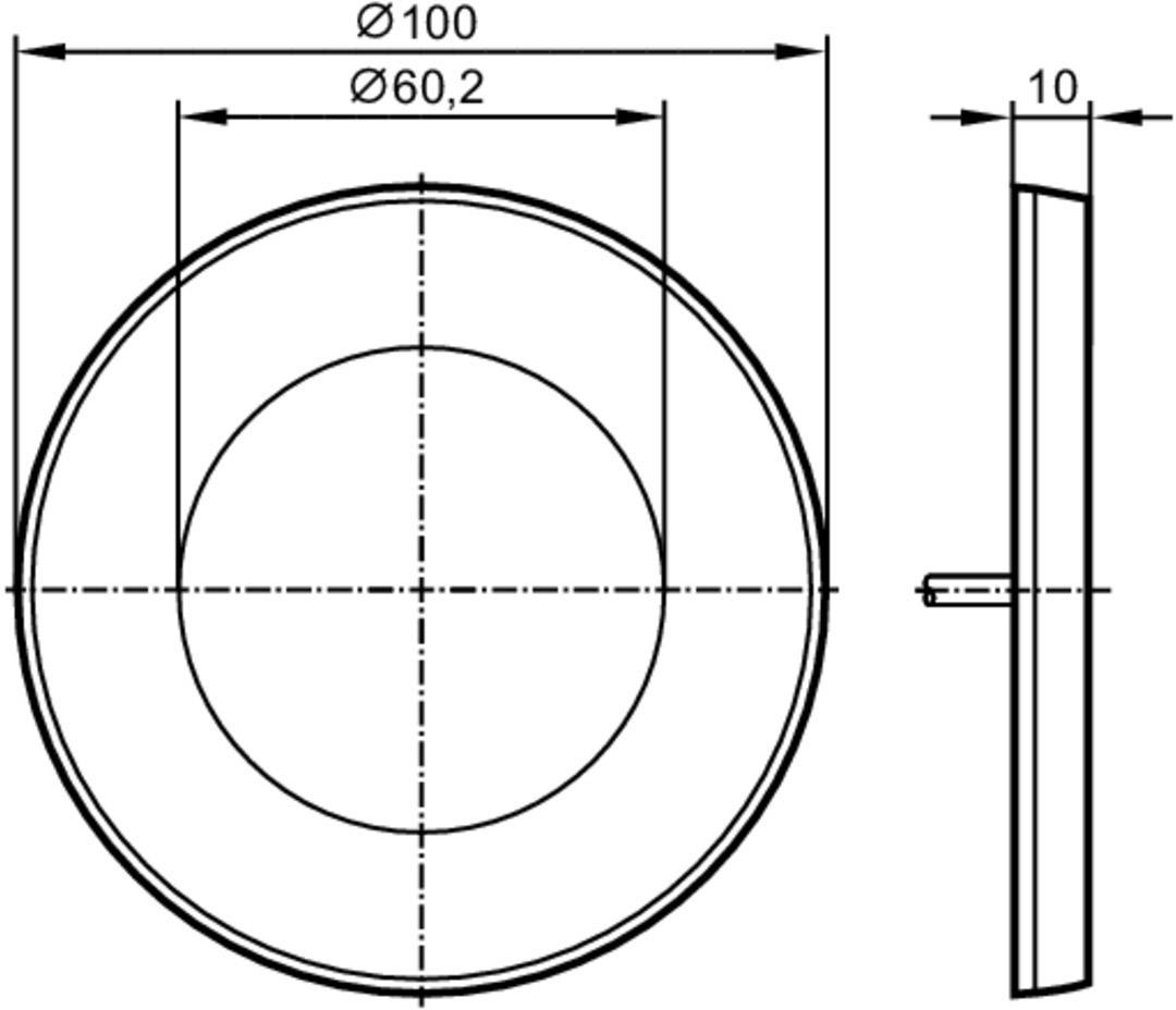ifm Electronic E80375 Abdeckring Ifm Bauform KT50 E80375 1 St.