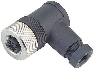 Binder 99-0524-24-04 Sensor-/Aktor-Steckverbinder, unkonfektioniert M12 Buchse, gewinkelt Polzahl Sensoren: 4 1St.