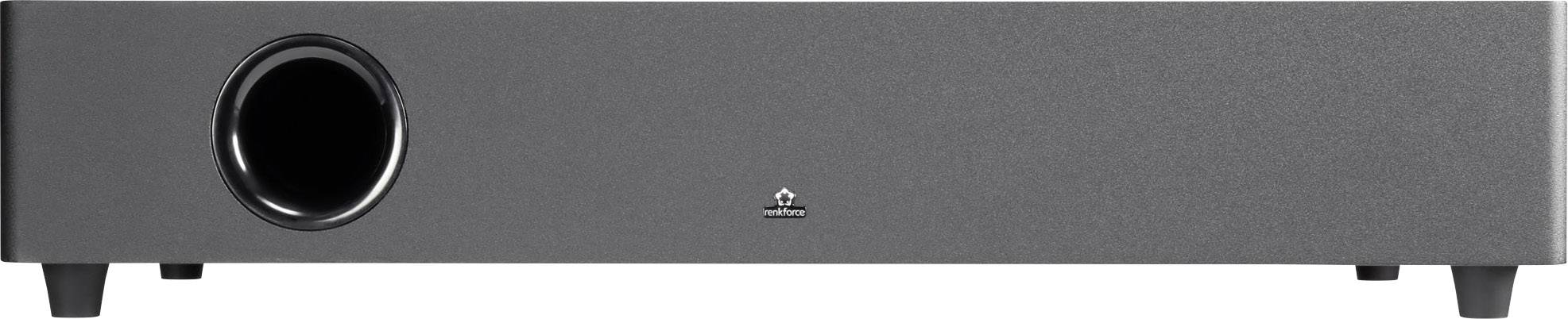 Renkforce RF-TB240WW Soundbar Schwarz inkl. kabellosem Subwoofer, Bluetooth®, NFC