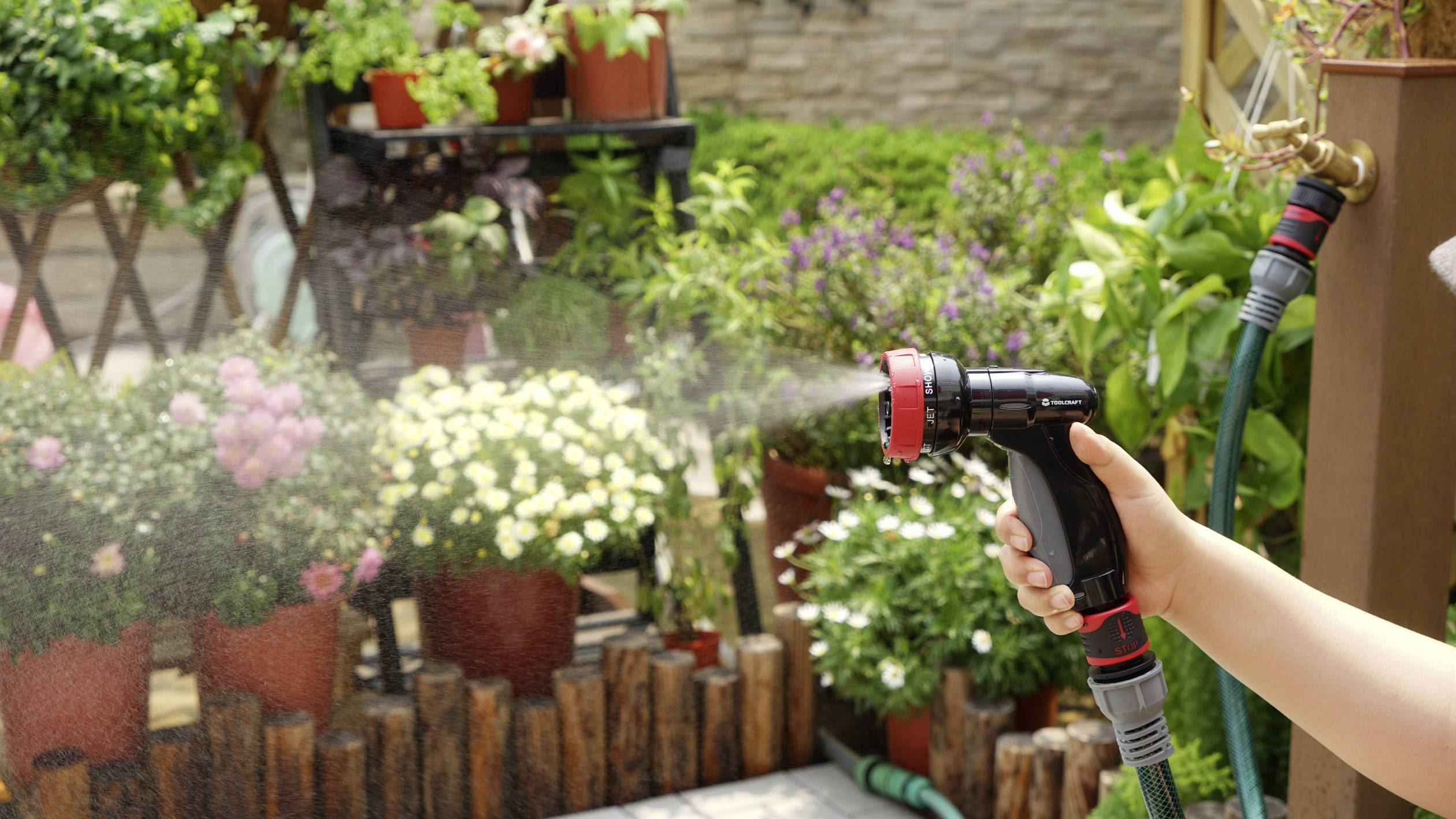 TOOLCRAFT 1561702 Gartenbrause