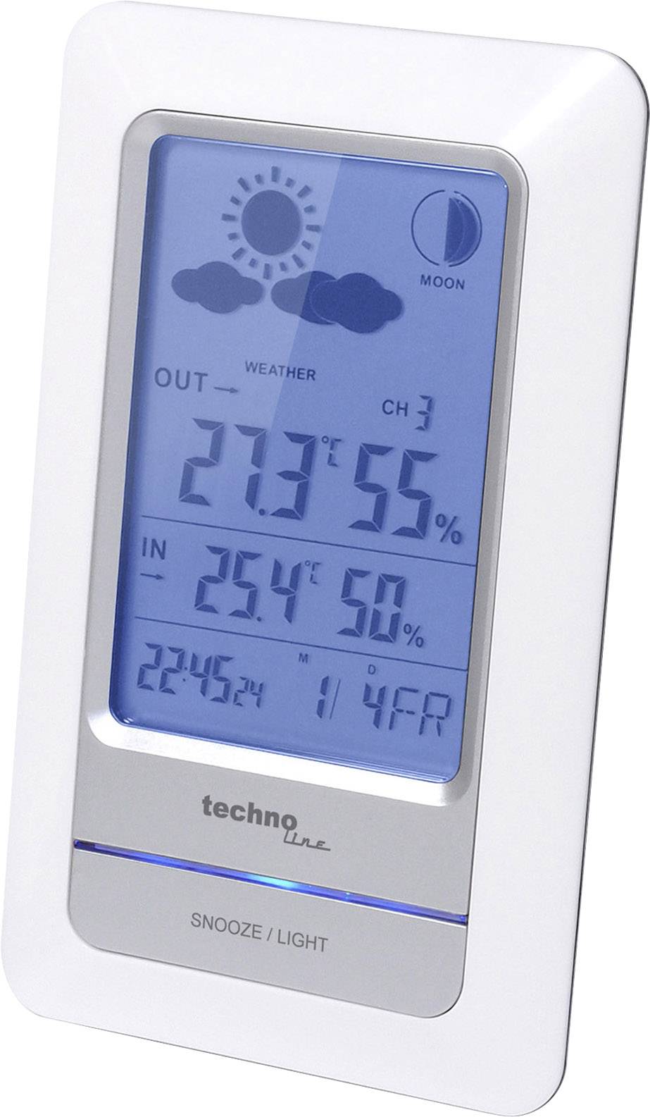 Techno Line WS 6740 Funk-Wetterstation Anzahl Sensoren max. 3 St.