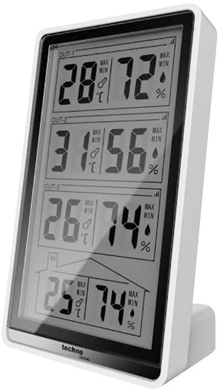 Techno Line Temperaturstation WS 7060 Funk-Thermo-/Hygrometer | digitalo