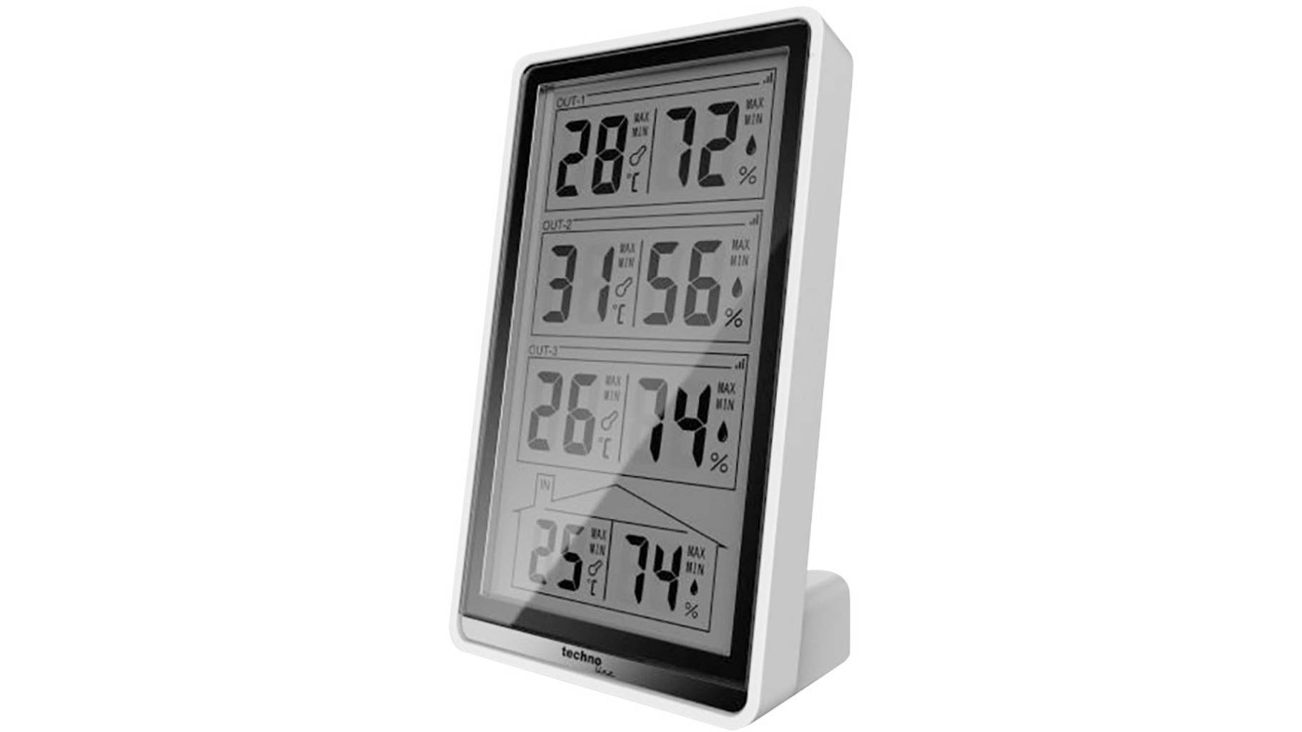 Techno Line Temperaturstation WS 7060 Funk-Thermo-/Hygrometer | digitalo
