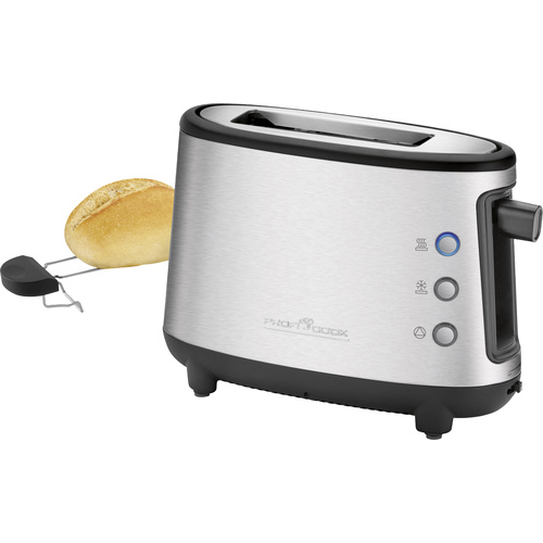 Profi Cook PC-TA 1122 Toaster Toastfunktion Silber/Edelstahl