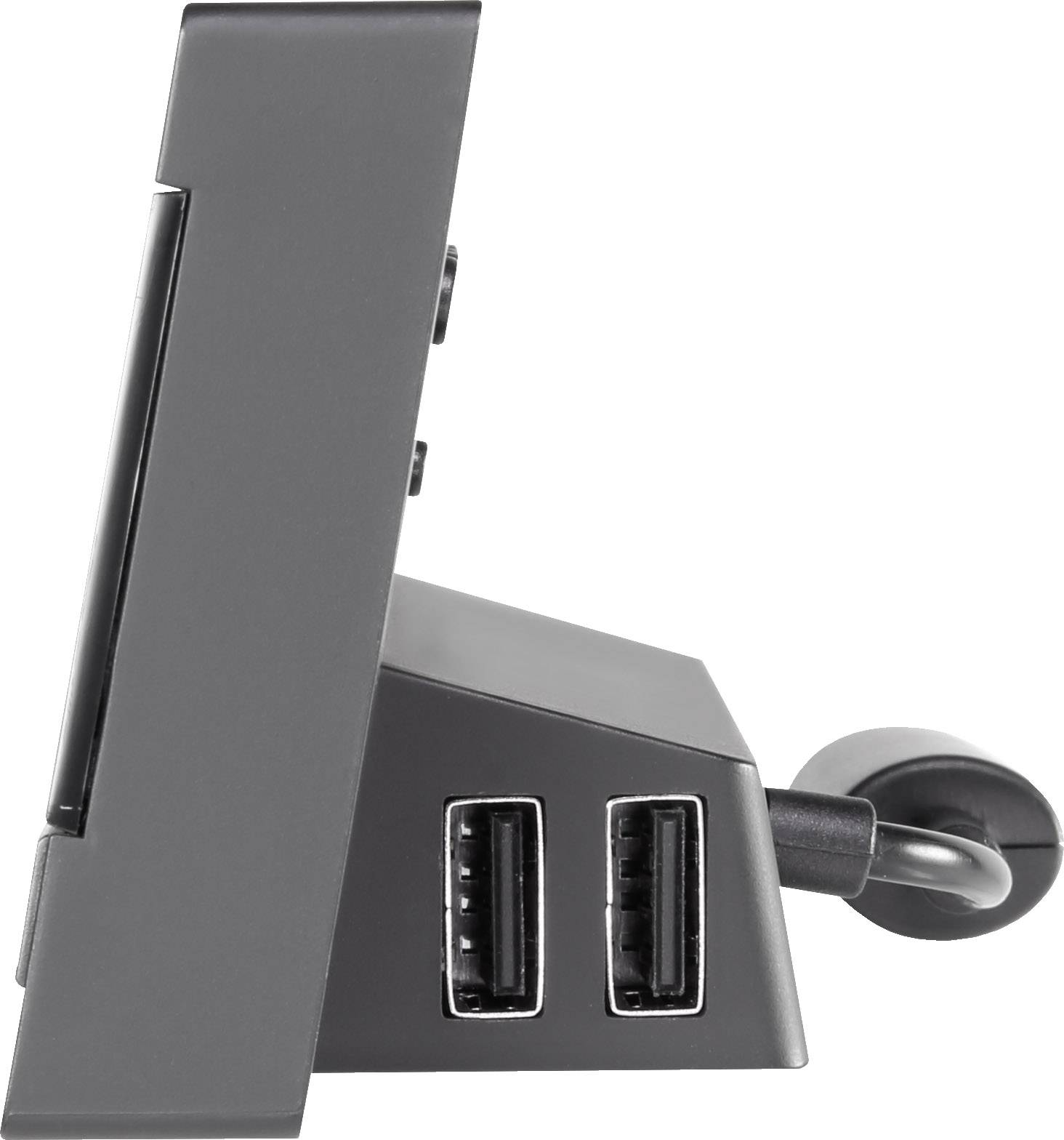 Eurochron EFW410 Quarz Wecker Schwarz Alarmzeiten 1