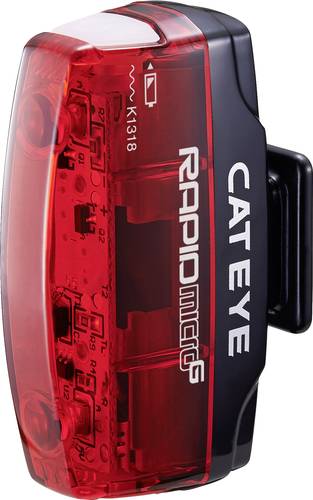 Fahrrad-Rücklicht Rapid Micro G TL-LD 620G LED akkubetrieben Rot, Schwarz