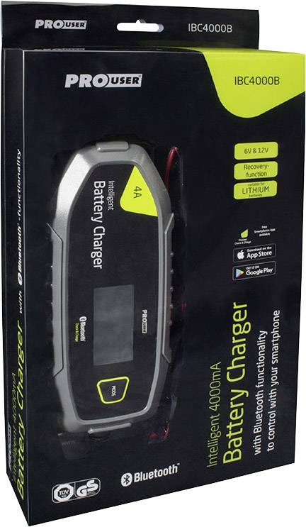 ProUser IBC 4000B 16636 Automatikladegerät 12 V, 6V 4A
