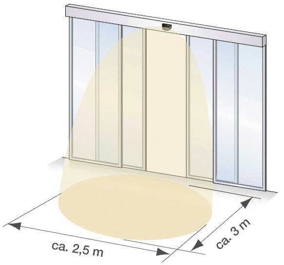 RMS-D Radar-Bewegungsmelder 1 St. 12, 12 - 36, 28 V/DC, V/AC