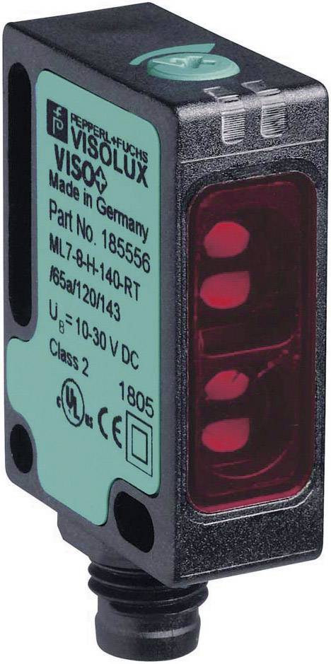 Pepperl+Fuchs Reflexions-Lichttaster ML7-8-H-140-RT/65A/120/143 ML7-8-H-140-RT/65A/120/143 Hintergrundausblendung, hellschaltend