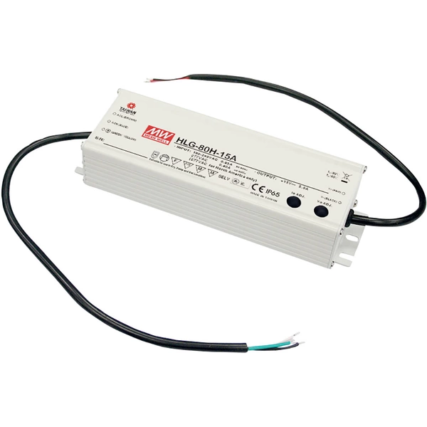 Mean Well MW HLG-80H-12B LED-Treiber, LED-Trafo Konstantspannung, Konstantstrom 60W 5A 7.2 - 12 V/DC dimmbar, PFC-Schaltkreis Mean Well MW HLG-80H-12B LED-Treiber, LED-Trafo Konstantspannung, Konstantstrom 60W 5A 7.2 - 12 V/DC dimmbar, PFC-Schaltkreis