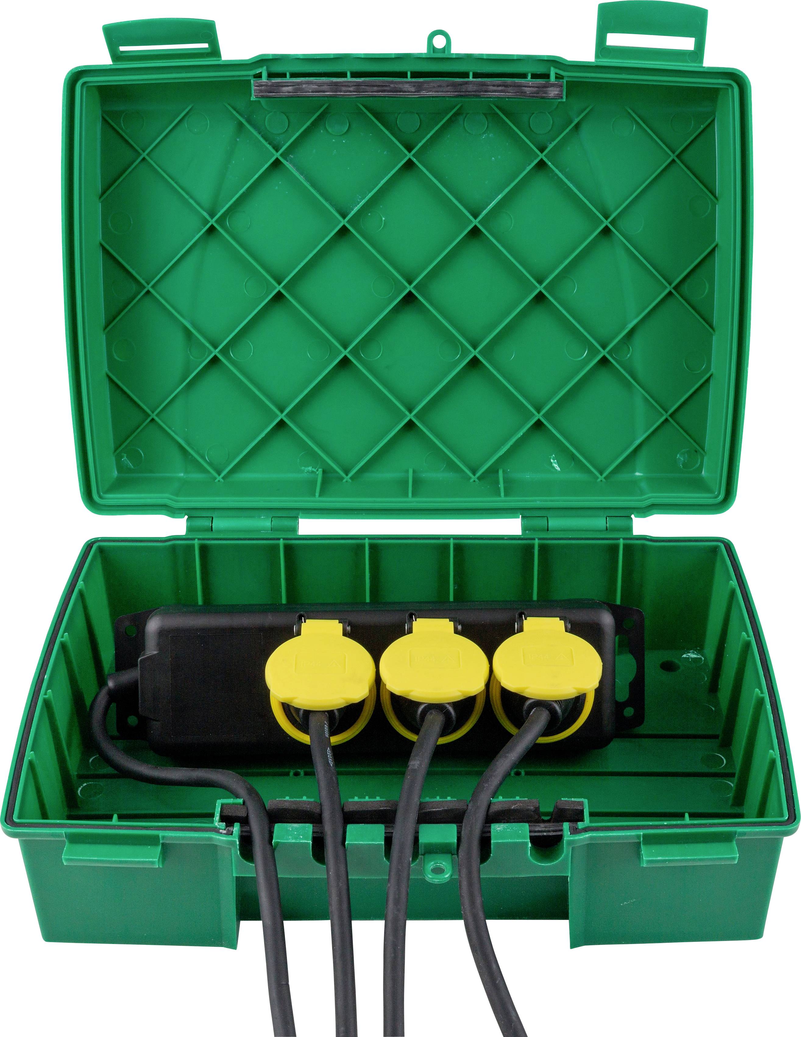 Heitronic 21046 Verteilerbox Grün