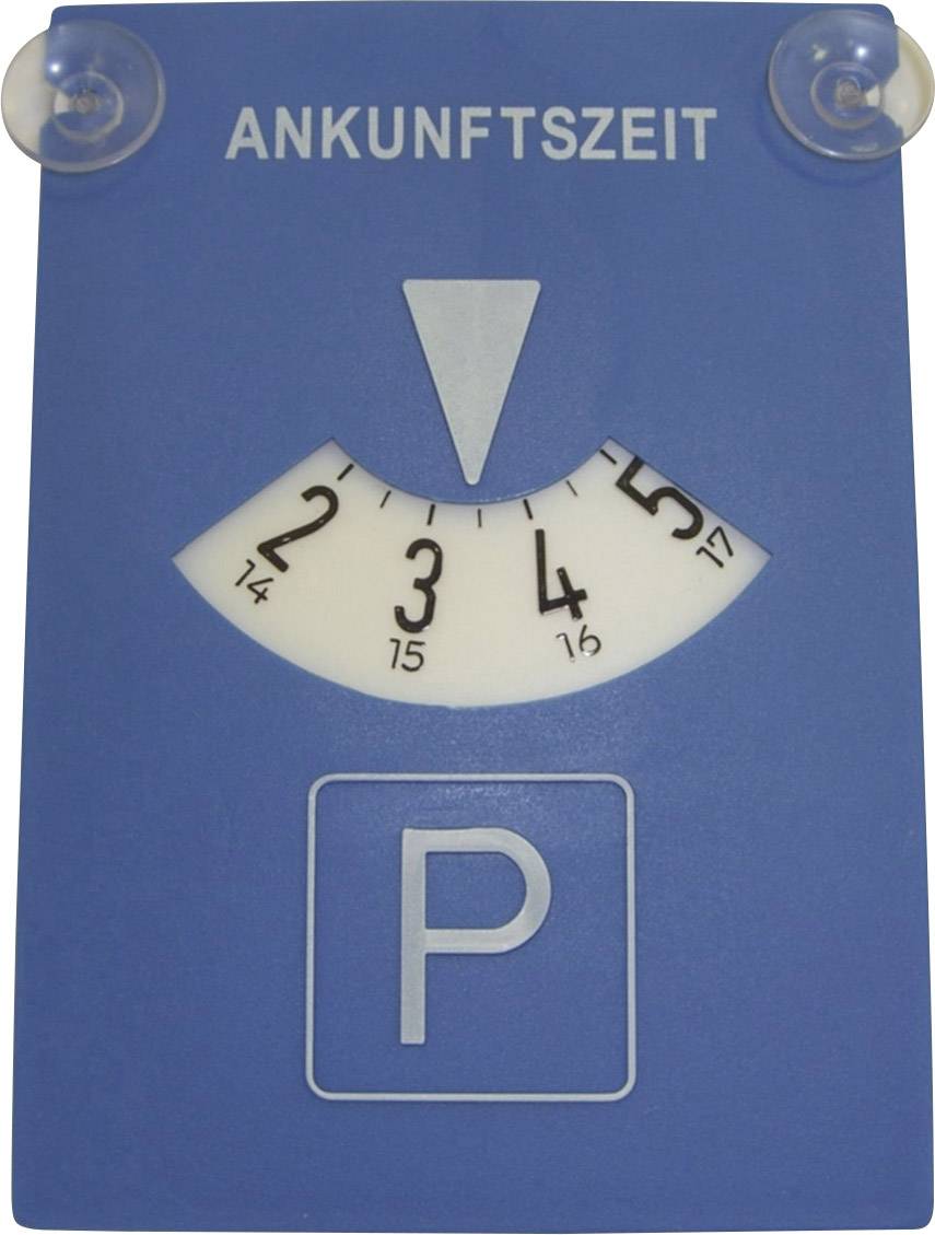 HP Autozubehör 19940 Parkscheibe 11cm x 15cm mit Saugnapf