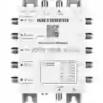 Kathrein EXD 258 Twin SAT Multischalter Kaskade Unicable Eingänge (Multischalter): 5 (4 SAT/1 terrestrisch) Teilnehmer-Anzahl: 16 Kathrein EXD 258 Twin SAT Multischalter Kaskade Unicable Eingänge (Multischalter): 5 (4 SAT/1 terrestrisch) Teilnehmer-Anzahl: 16