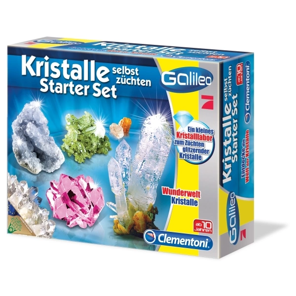 Clementoni 69269 Galileo - Kristalle selbst züchten Experimentier-Set Clementoni 69269 Galileo - Kristalle selbst züchten Experimentier-Set