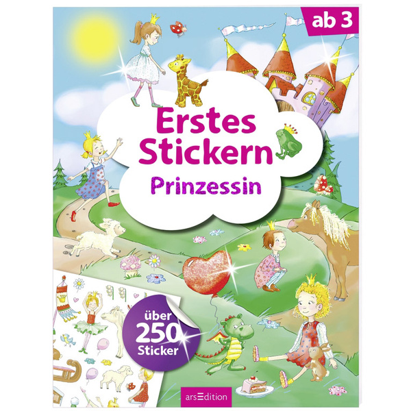 ARS Edition Erstes Stickern Prinzessin 131729 1St.