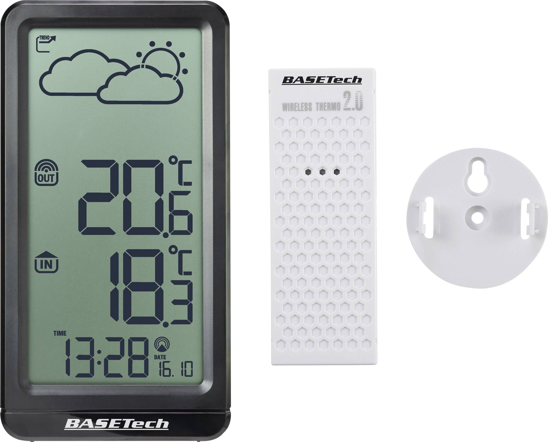 Basetech 310 Funk-Wetterstation Vorhersage für 1 Tag