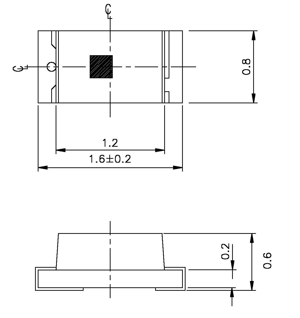 Everlight Opto 19-213/BHC-AN1P2/3T SMD-LED 0603 Blau 72 mcd 120 ° 20 mA 3.5 V Tape cut