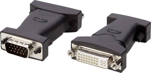 Image of Belkin F2E4261bt DVI / VGA Adapter [1x DVI-Buchse 24+5pol. - 1x VGA-Stecker] Schwarz