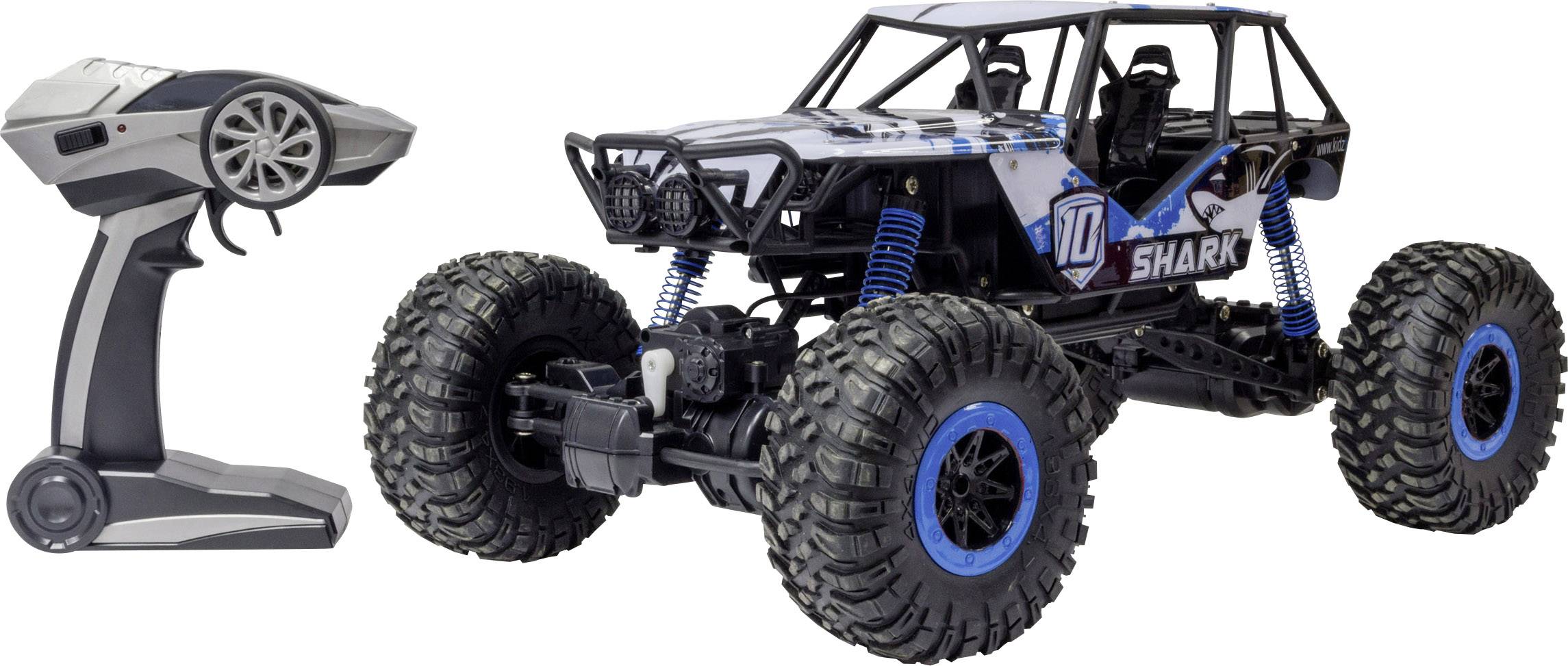 Reely Rock Crawler Brushed 1:10 RC Modellauto Elektro Crawler Allradantrieb (4WD) 100% RtR 2,4GHz inkl. Akku, Ladegerät und