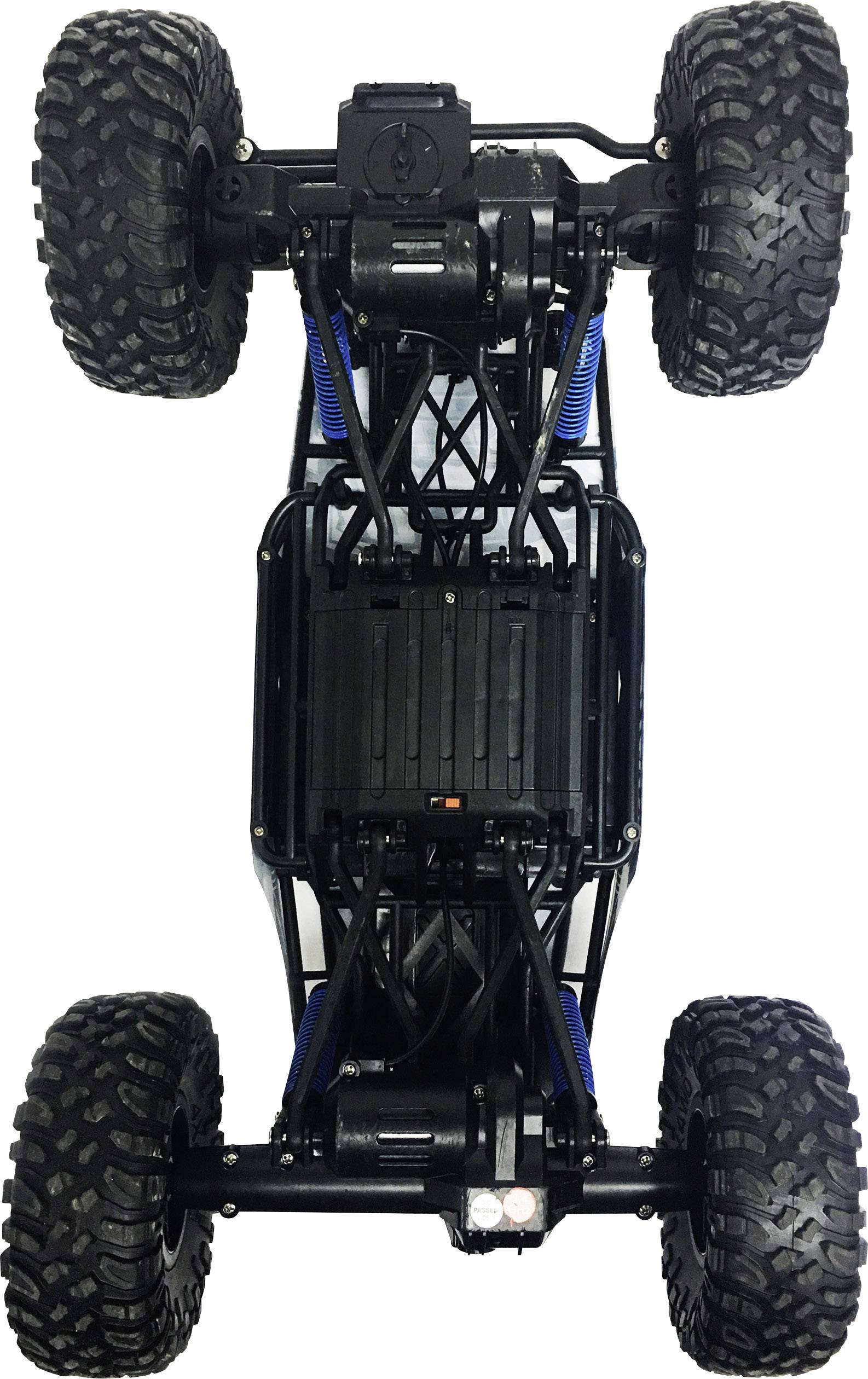 Reely Rock Crawler Brushed 1:10 RC Modellauto Elektro Crawler Allradantrieb (4WD) 100% RtR 2,4GHz inkl. Akku, Ladegerät und