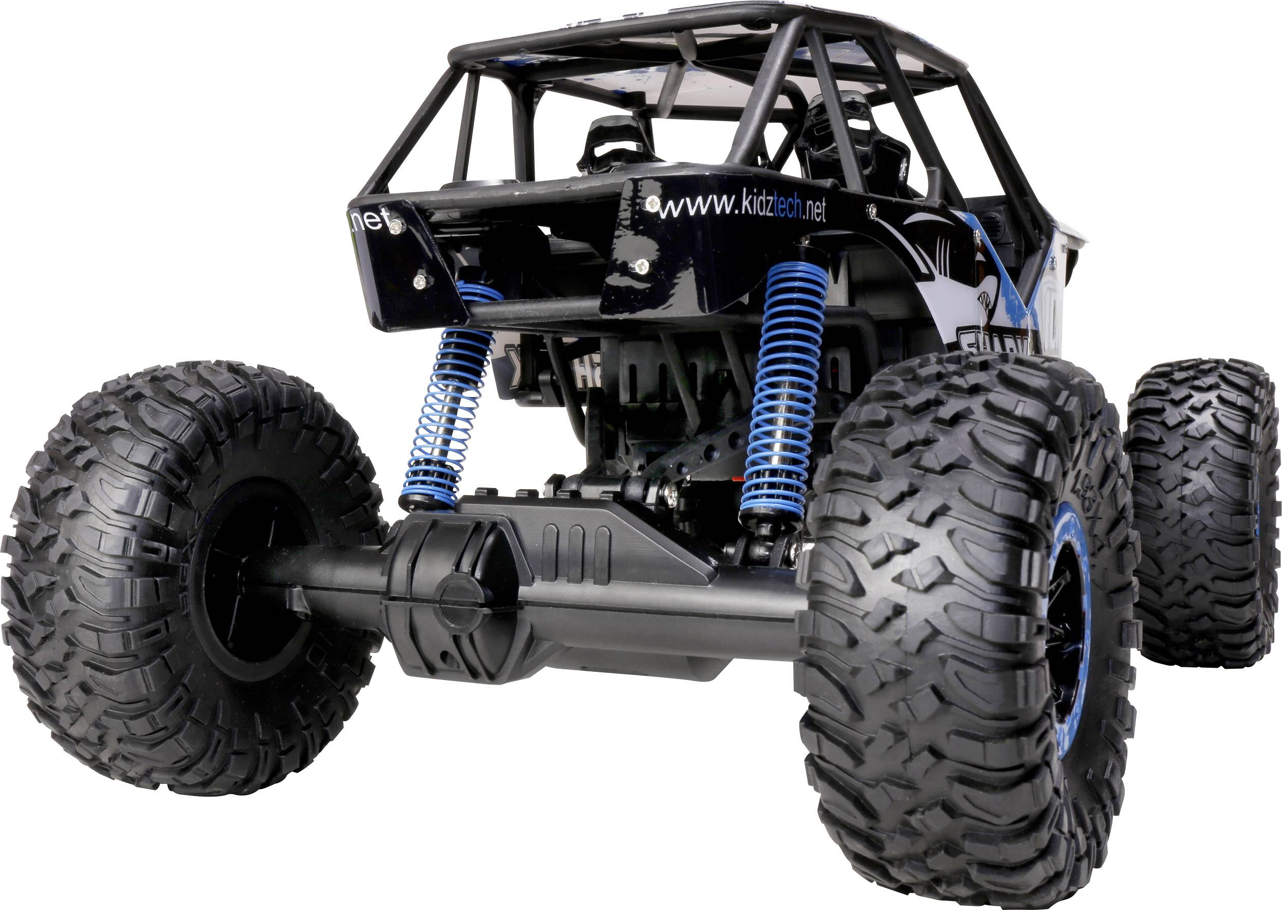Reely Rock Crawler Brushed 1:10 RC Modellauto Elektro Crawler Allradantrieb (4WD) 100% RtR 2,4GHz inkl. Akku, Ladegerät und
