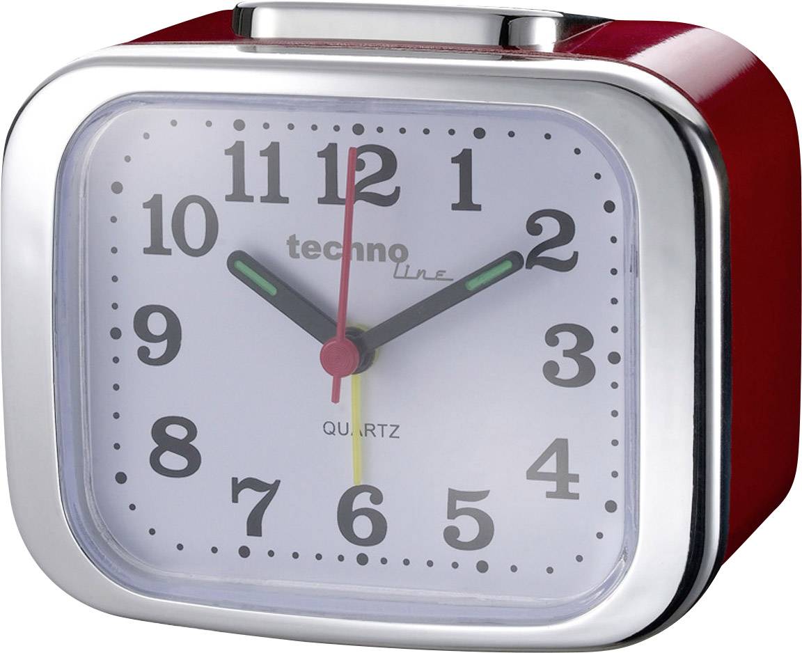 Techno Line Model XL rot Quarz Wecker Rot Alarmzeiten 1 1 Timerzeit