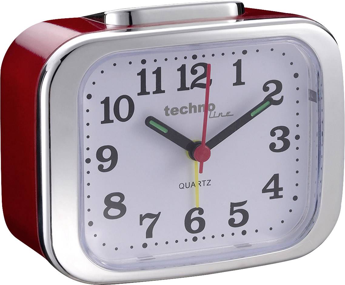 Techno Line Model XL rot Quarz Wecker Rot Alarmzeiten 1 1 Timerzeit
