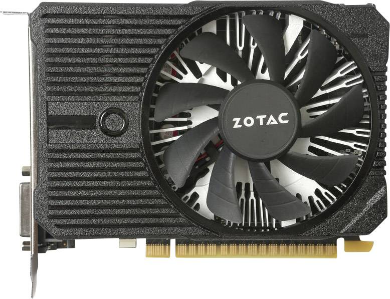 Zotac Grafikkarte Nvidia GeForce GTX1050 Ti Mini 4GB GDDR5-RAM PCIe x16 HDMI™, DVI, DisplayPort