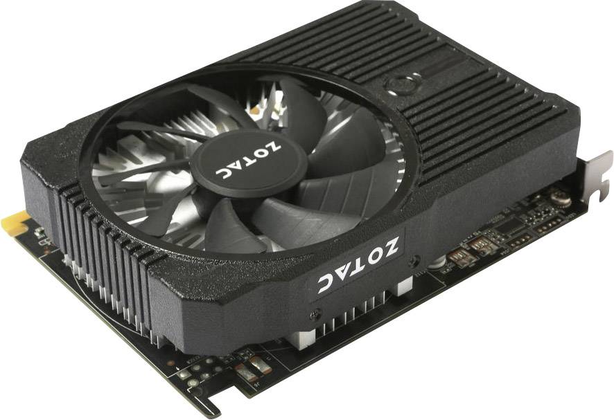 Zotac Grafikkarte Nvidia GeForce GTX1050 Ti Mini 4 GB GDDR5-RAM PCIe x16 HDMI®, DVI, DisplayPort