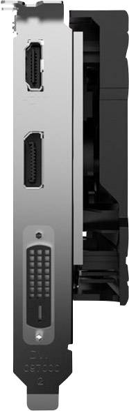 Zotac Grafikkarte Nvidia GeForce GTX1050 Overclocked 2GB GDDR5-RAM PCIe x16 HDMI®, DVI, DisplayPort