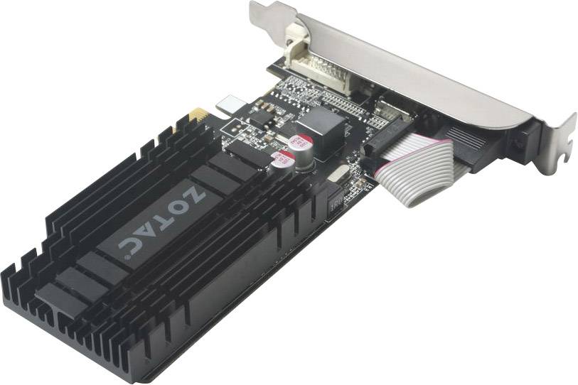 Zotac Grafikkarte Nvidia GeForce GT710  1 GB DDR3-RAM PCIe x1 HDMI®, DVI, VGA